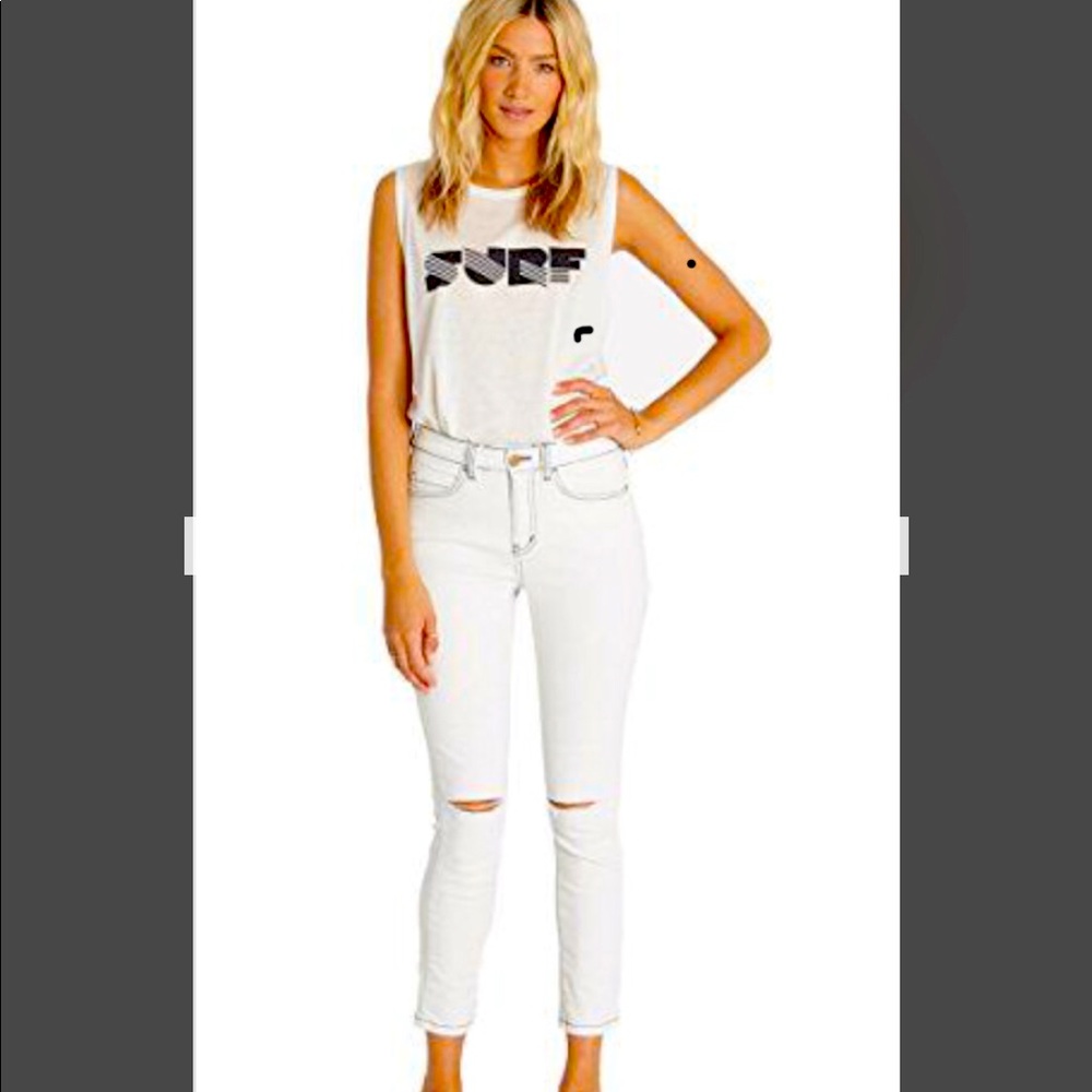 Billabong Hot Mama Jeans Denim Distressed